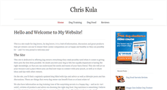 Desktop Screenshot of chriskula.com